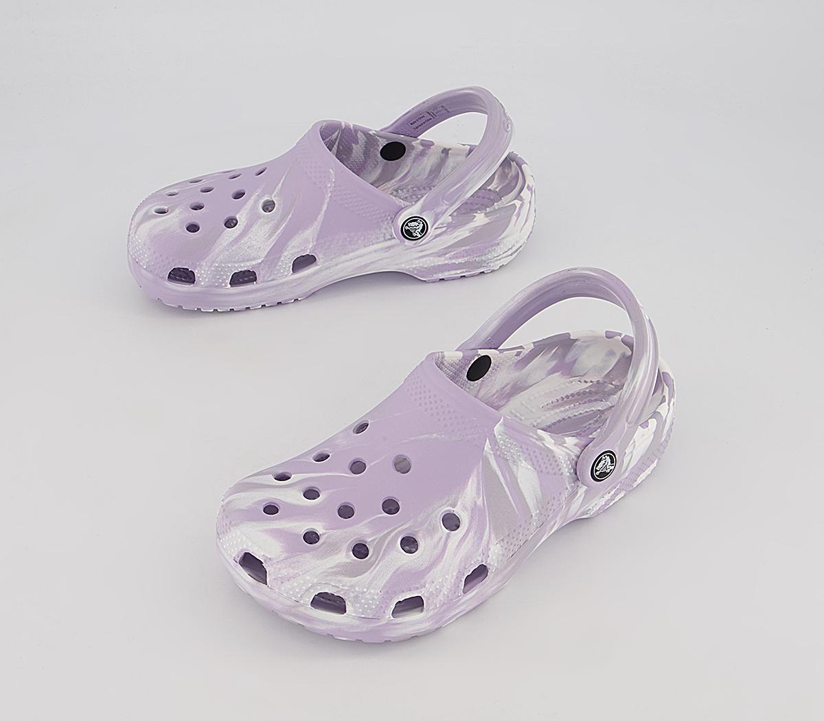 Crocs Classic Clogs Crocs Classic Clogs Lavender Multi