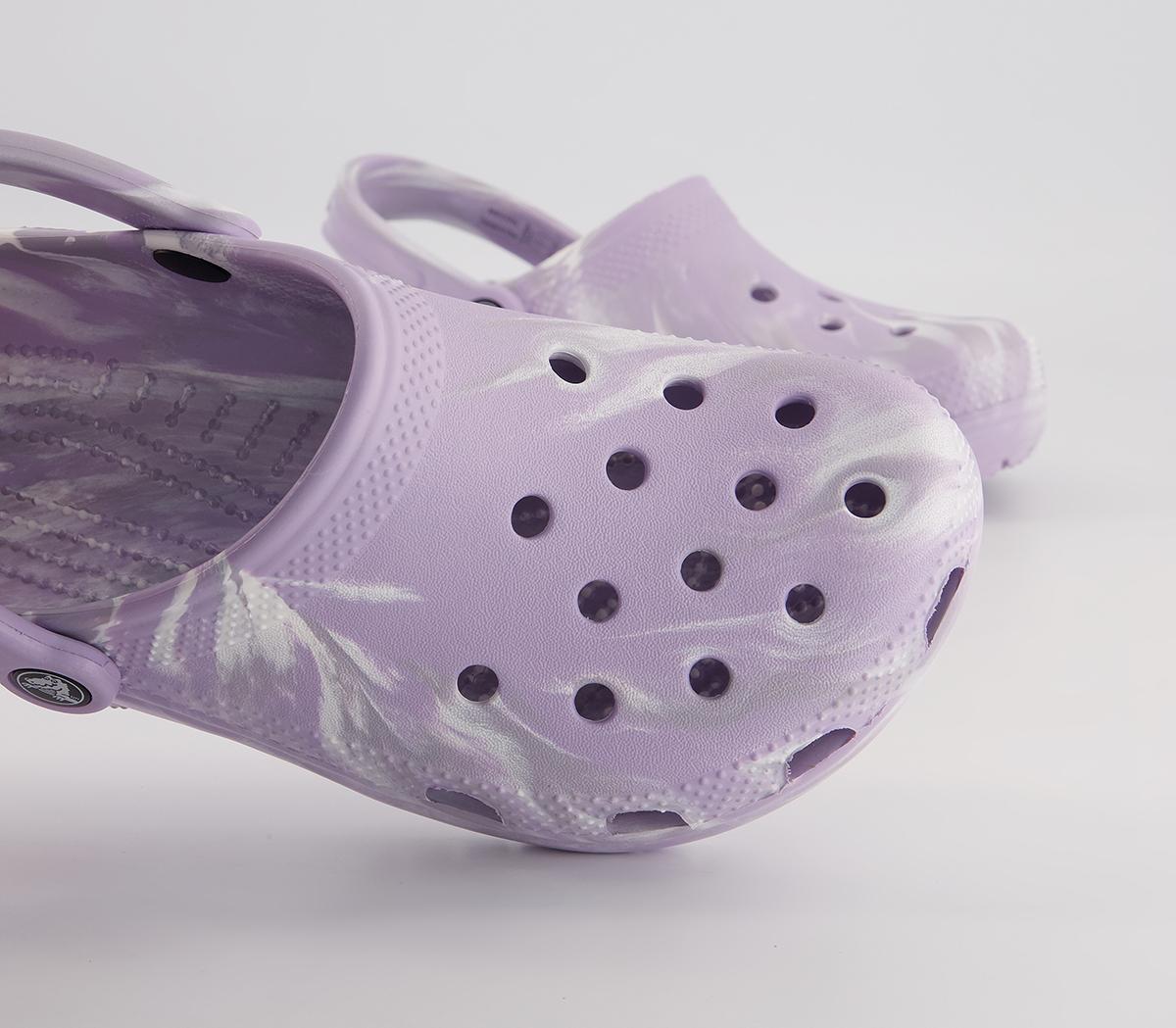 Crocs Classic Clogs Crocs Classic Clogs Lavender Multi