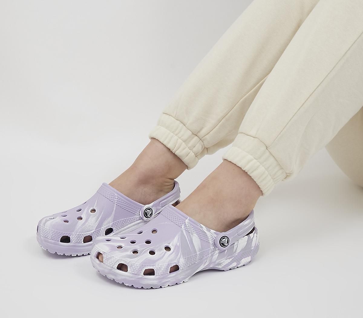 Lavender clogs cheap