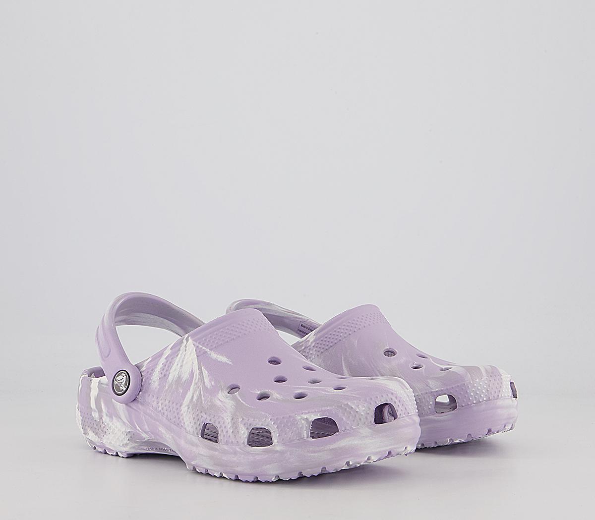 Crocs Classic Clogs Crocs Classic Clogs Lavender Multi