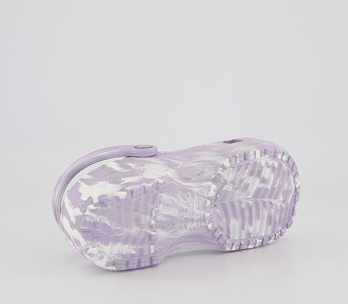 Crocs Classic Clogs Crocs Classic Clogs Lavender Multi