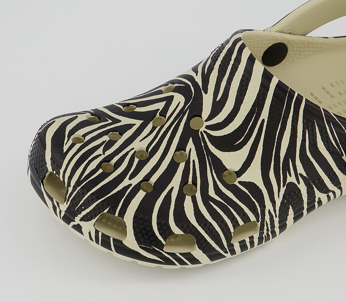 Crocs Classic Clogs Crocs Classic Clogs Bone Multi Animal