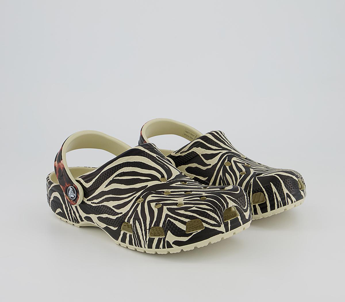 Crocs Classic Clogs Crocs Classic Clogs Bone Multi Animal