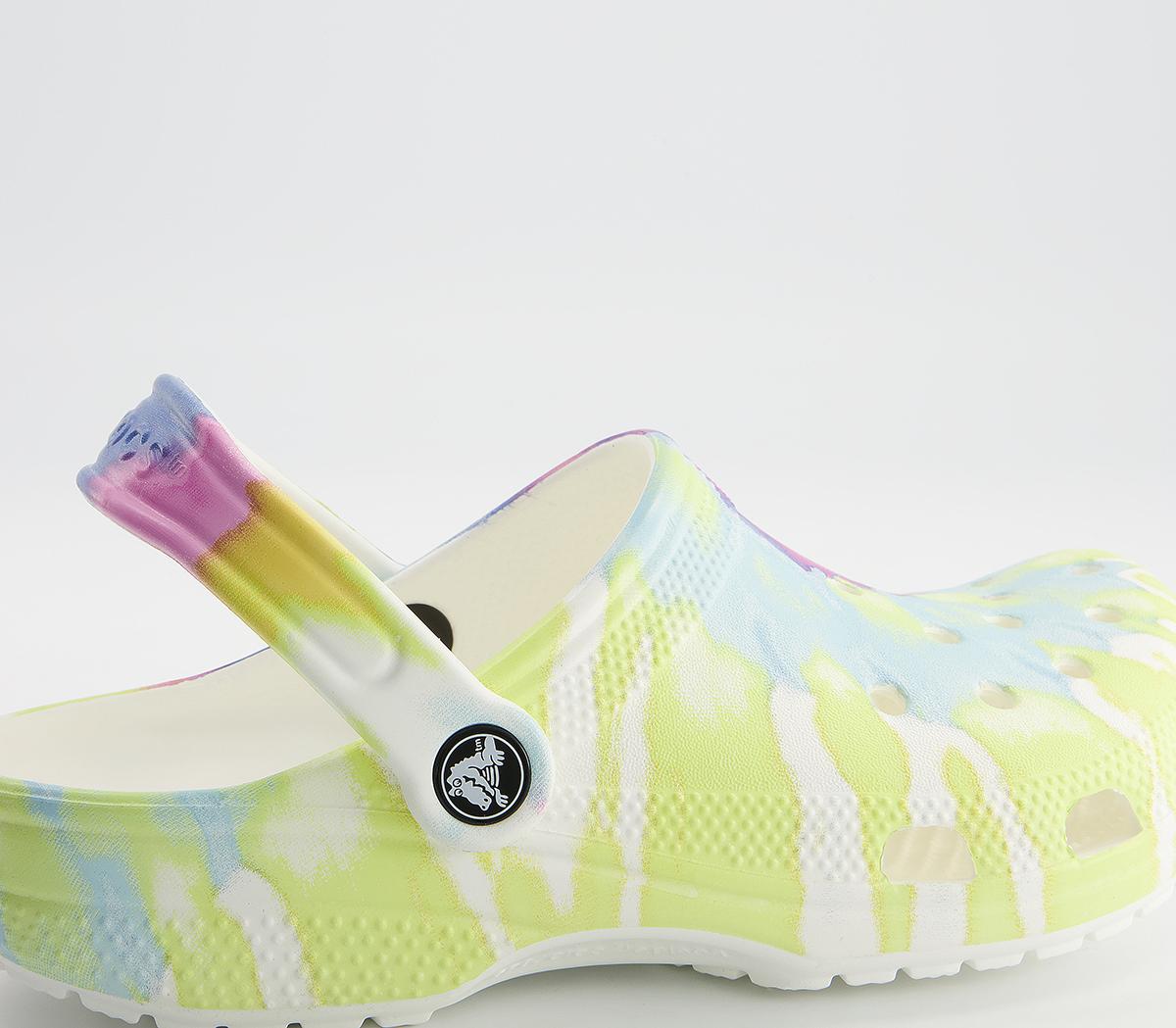 HOT Graphic Clog Academy Tie Dye Crocs Crocs Classic Clogs