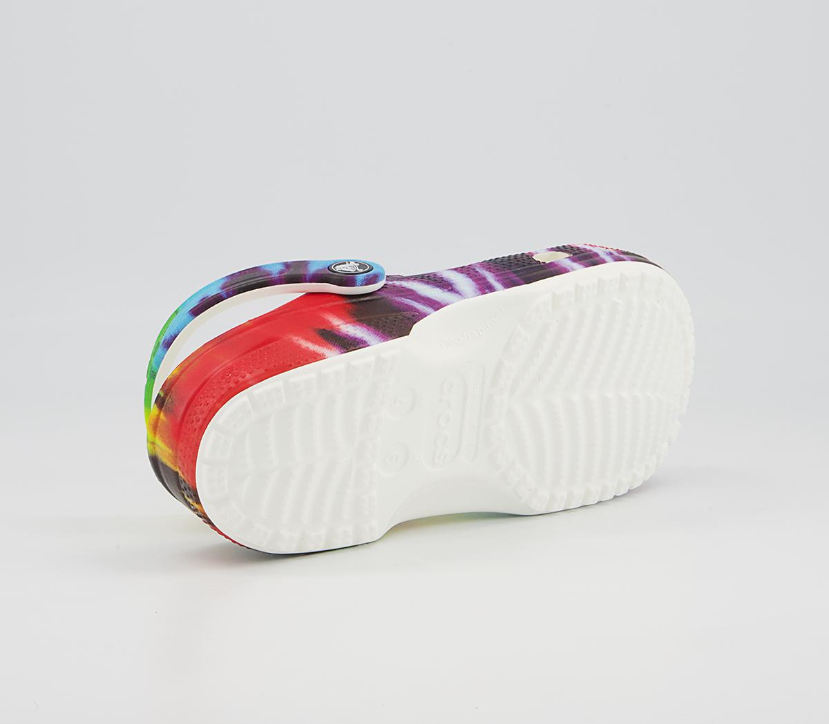 Crocs Classic Clogs Crocs Classic Clogs Tie Dye Multi