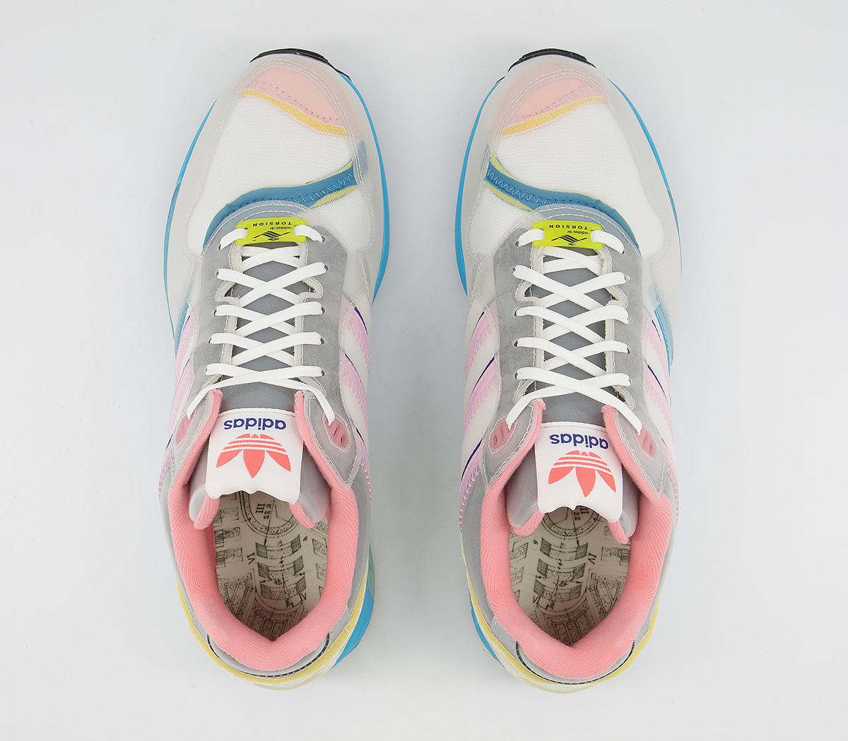 adidasXz0006 Inside Out TrainersOrbit Grey Clear Pink Core Black