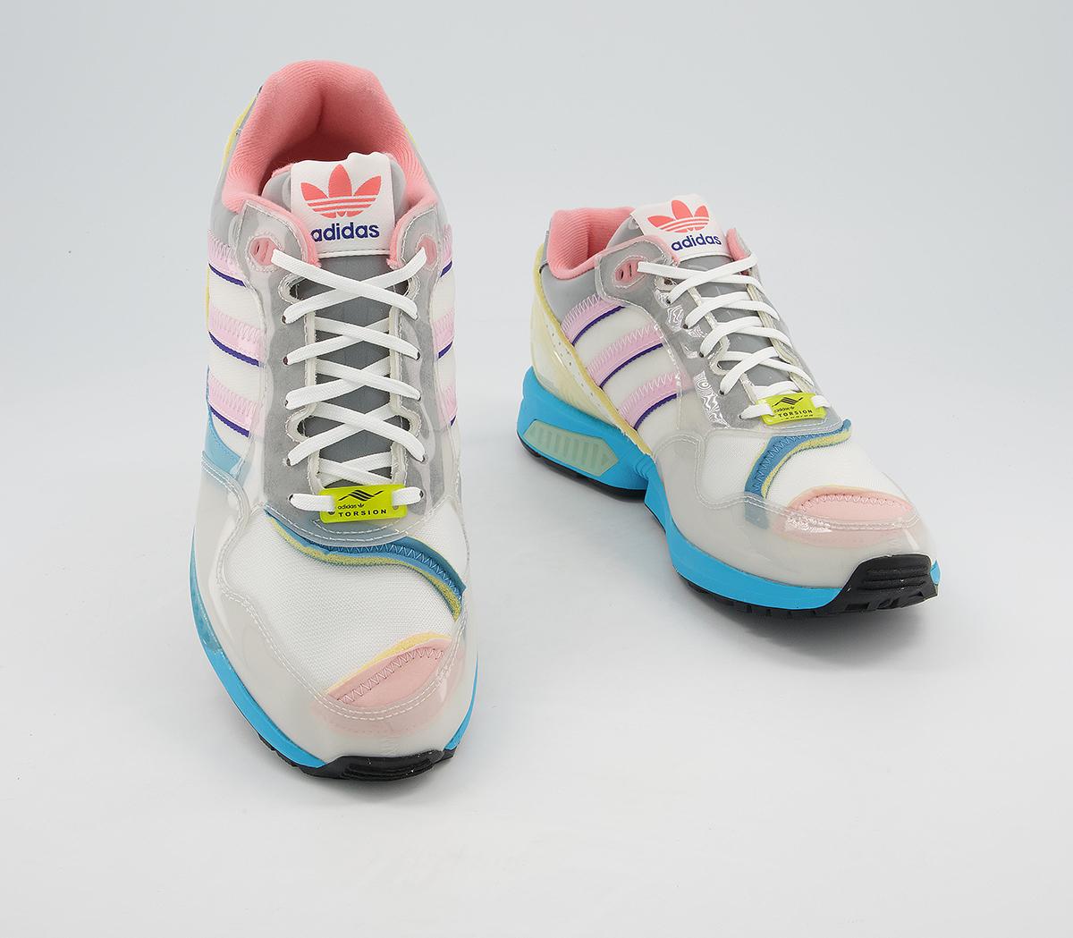 adidasXz0006 Inside Out TrainersOrbit Grey Clear Pink Core Black