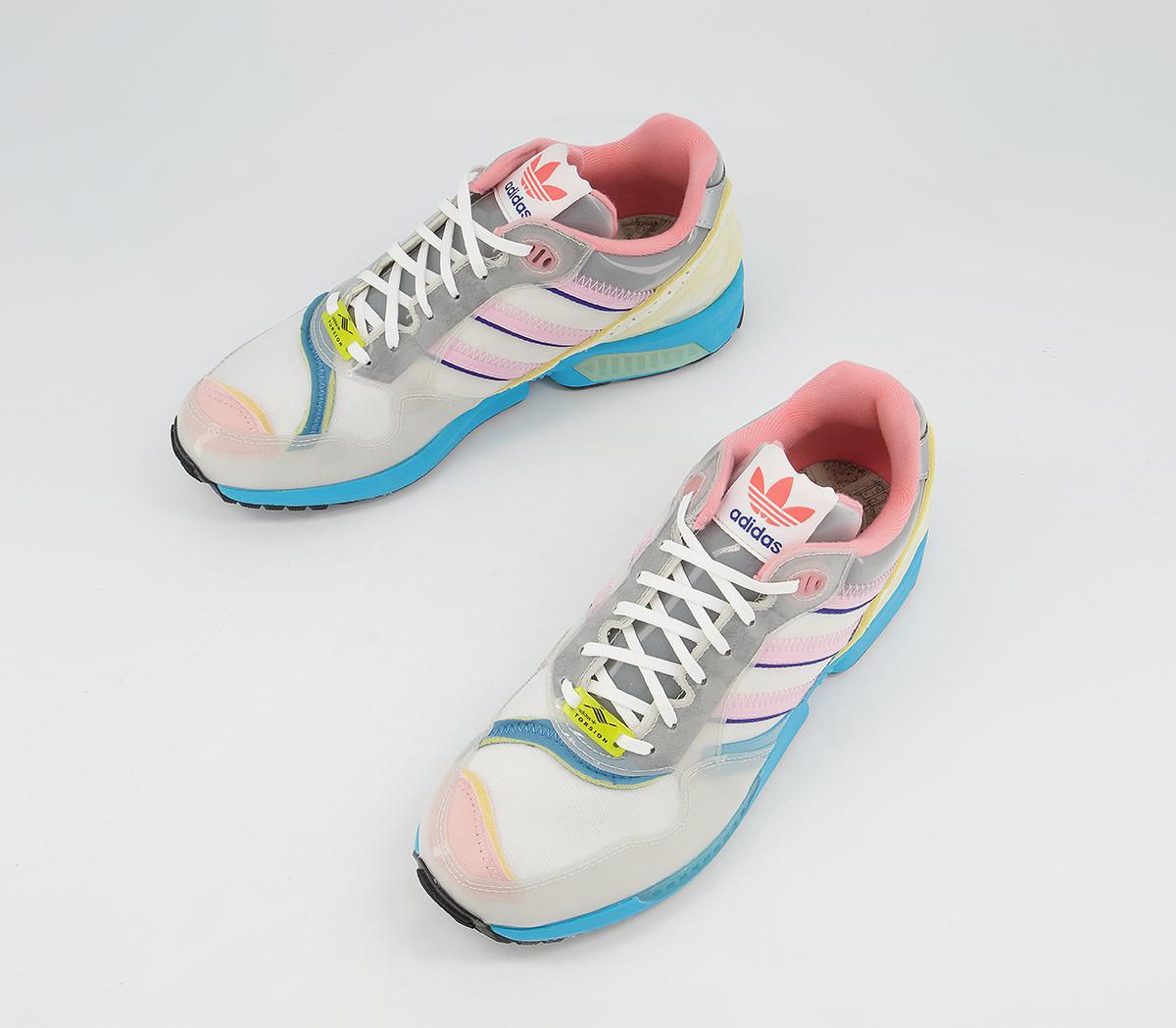 adidasXz0006 Inside Out TrainersOrbit Grey Clear Pink Core Black