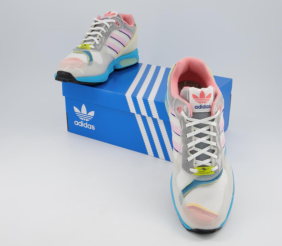 adidasXz0006 Inside Out TrainersOrbit Grey Clear Pink Core Black