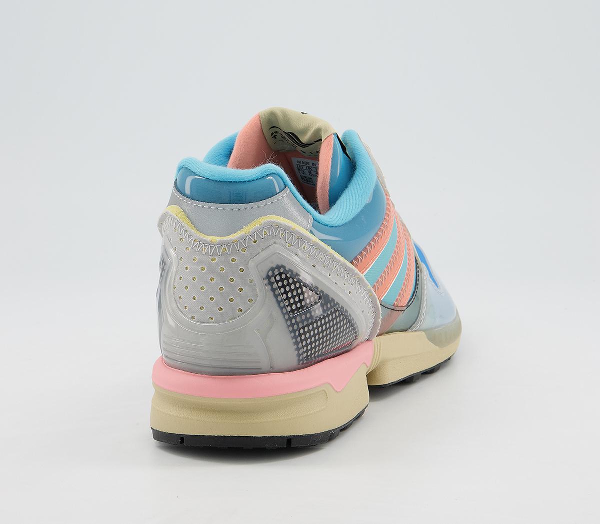 adidas Xz0006 Inside Out Trainers adidas Xz0006 Inside Out Trainers Bright Cyan Chalk Coral