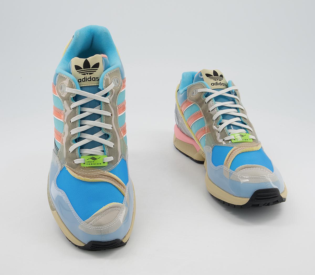 adidas Xz0006 Inside Out Trainers adidas Xz0006 Inside Out Trainers Bright Cyan Chalk Coral