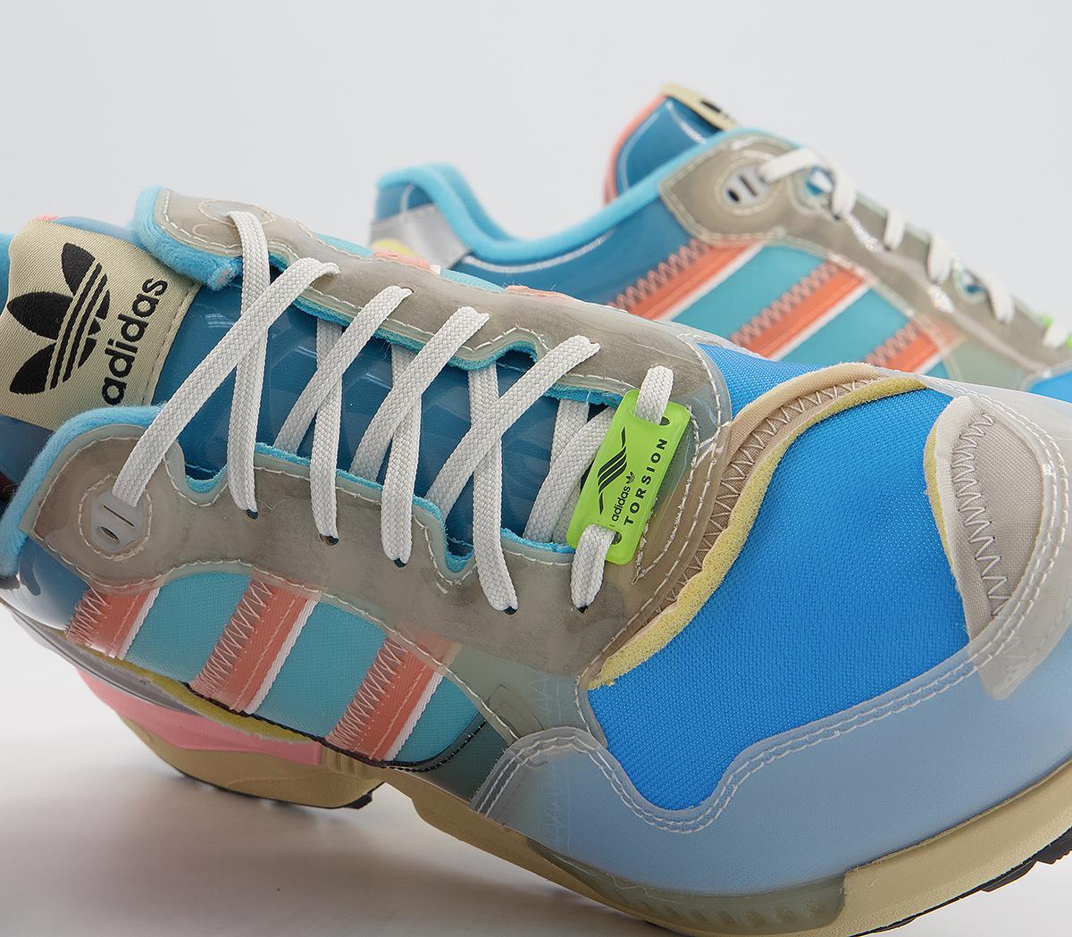 adidas Xz0006 Inside Out Trainers adidas Xz0006 Inside Out Trainers Bright Cyan Chalk Coral