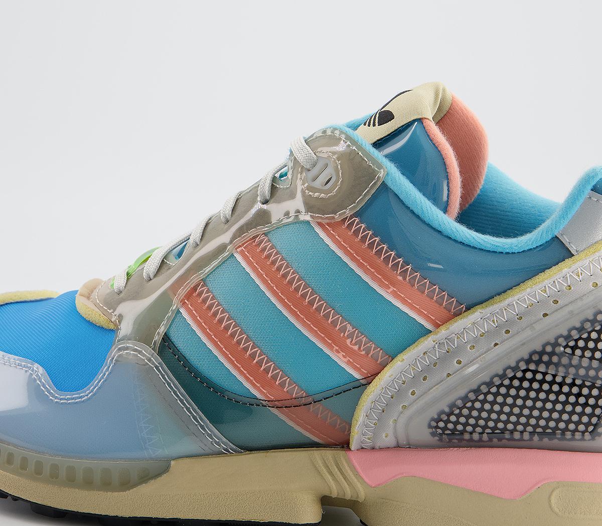 adidas Xz0006 Inside Out Trainers adidas Xz0006 Inside Out Trainers Bright Cyan Chalk Coral