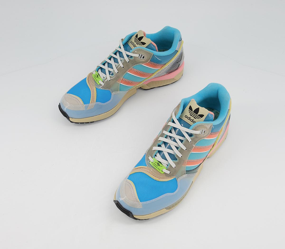 adidas Xz0006 Inside Out Trainers adidas Xz0006 Inside Out Trainers Bright Cyan Chalk Coral