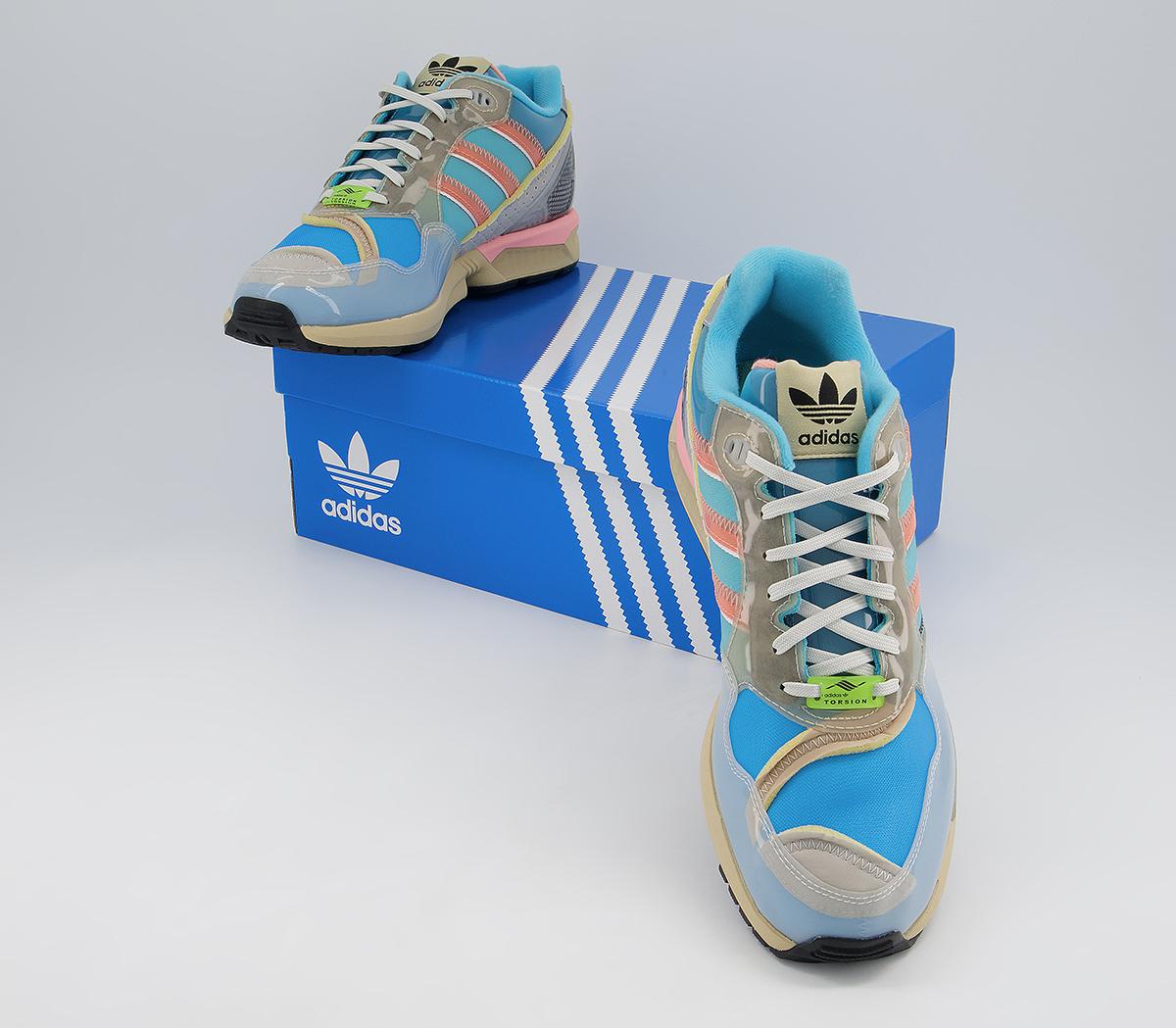 adidas Xz0006 Inside Out Trainers adidas Xz0006 Inside Out Trainers Bright Cyan Chalk Coral