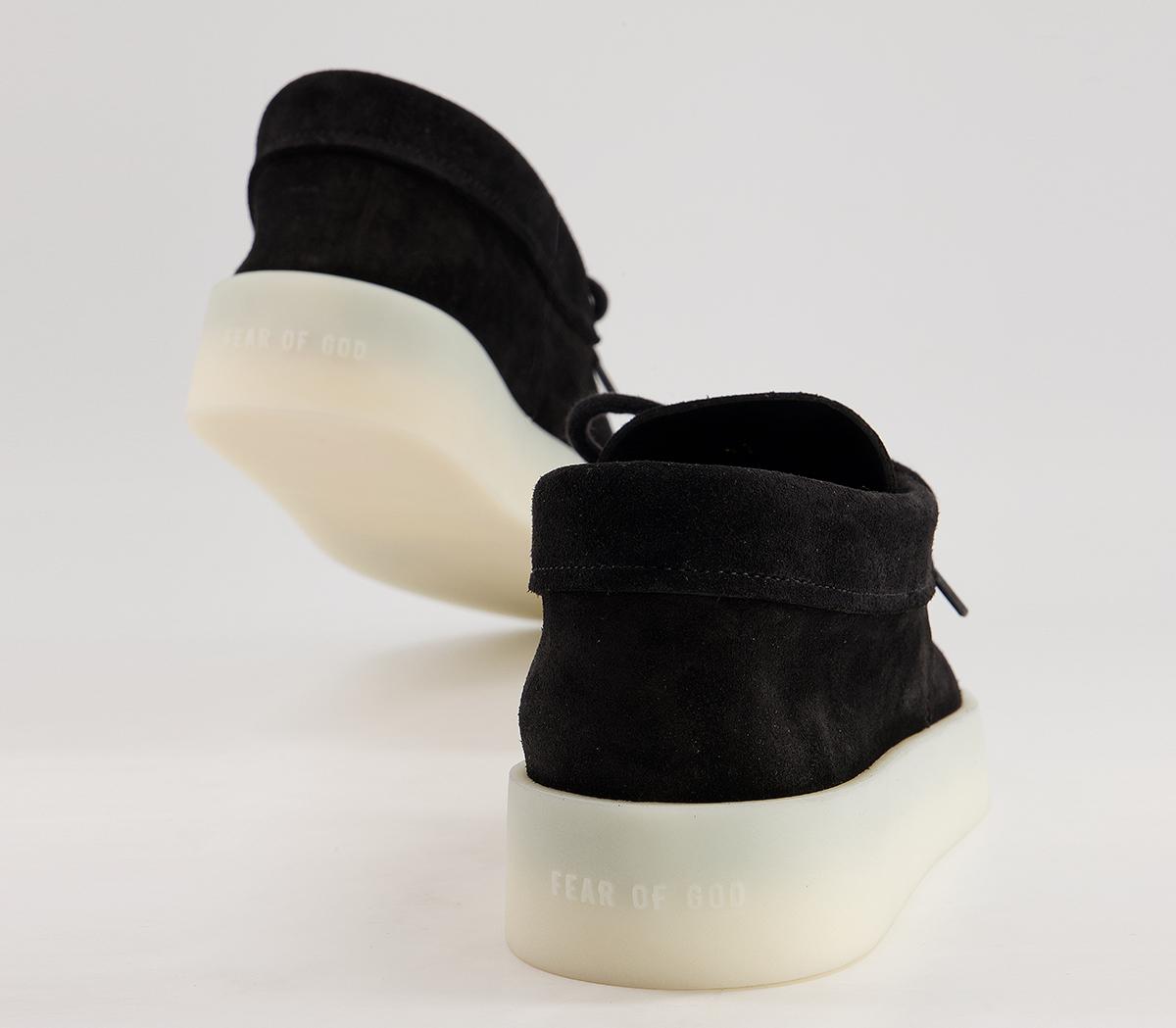 Fear of God Moccasin Sneakers Black - Designer Trainers