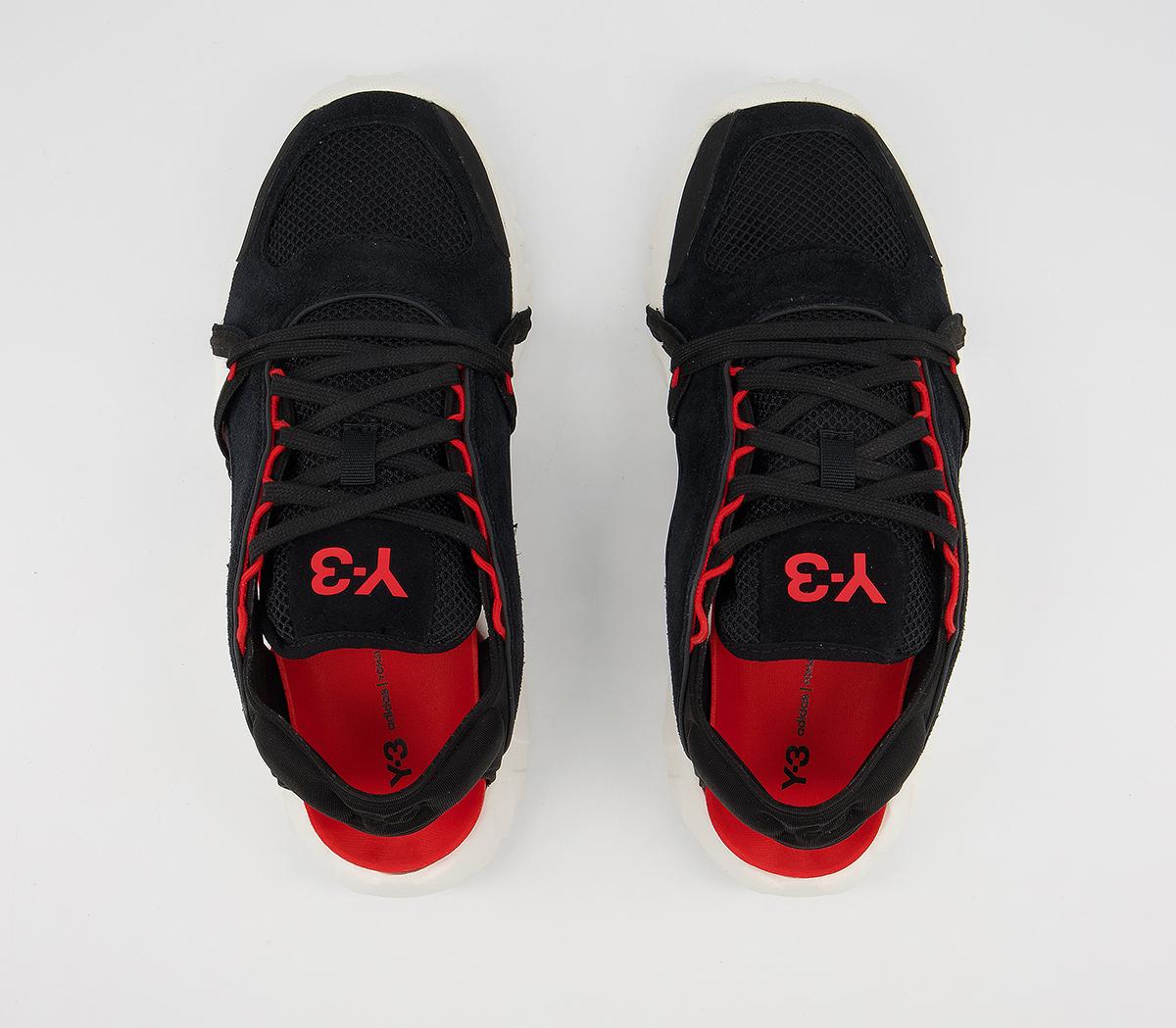 adidas Y-3 Y-3 Notoma Sandals adidas Y-3 Y-3 Notoma Sandals Black Chalk White Red