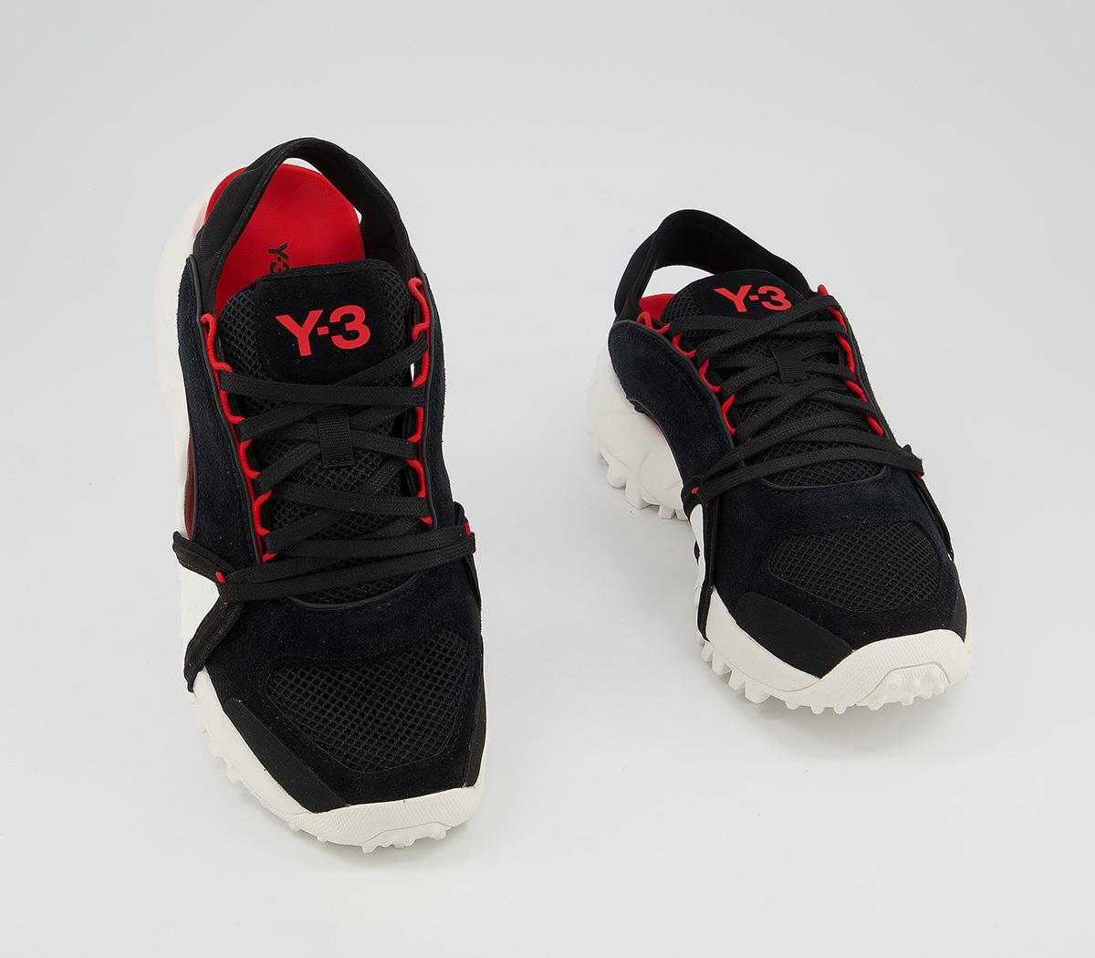 adidas Y-3 Y-3 Notoma Sandals adidas Y-3 Y-3 Notoma Sandals Black Chalk White Red