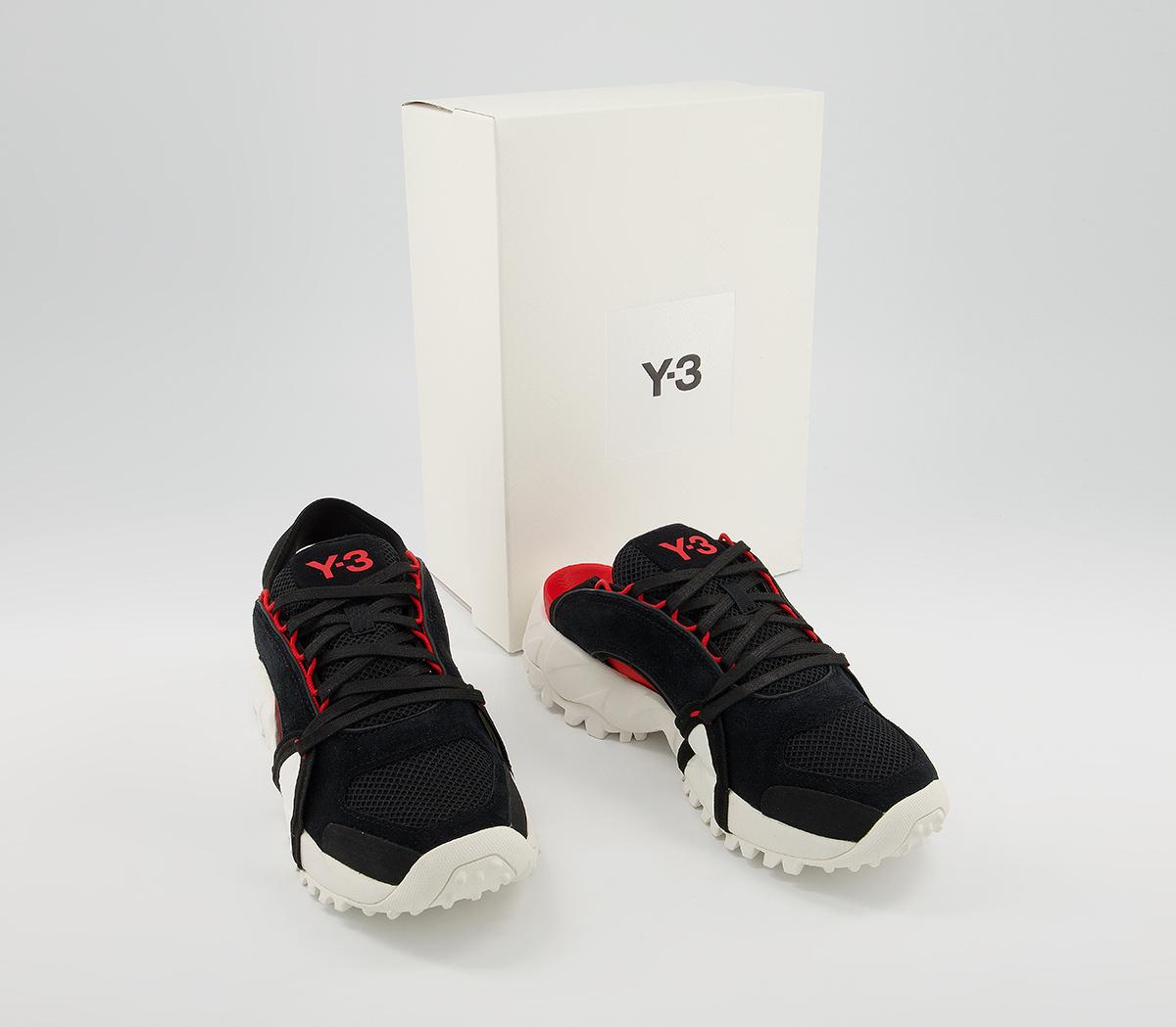 adidas Y-3 Y-3 Notoma Sandals adidas Y-3 Y-3 Notoma Sandals Black Chalk White Red