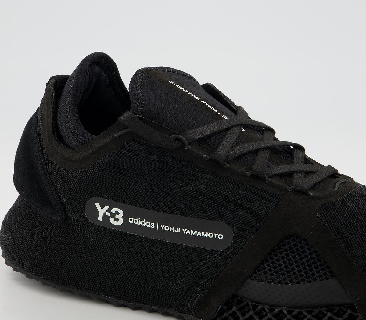 adidas Y-3 Y-3 Runner 4d Io Trainers adidas Y-3 Y-3 Runner 4d Io Trainers Black Black Core White