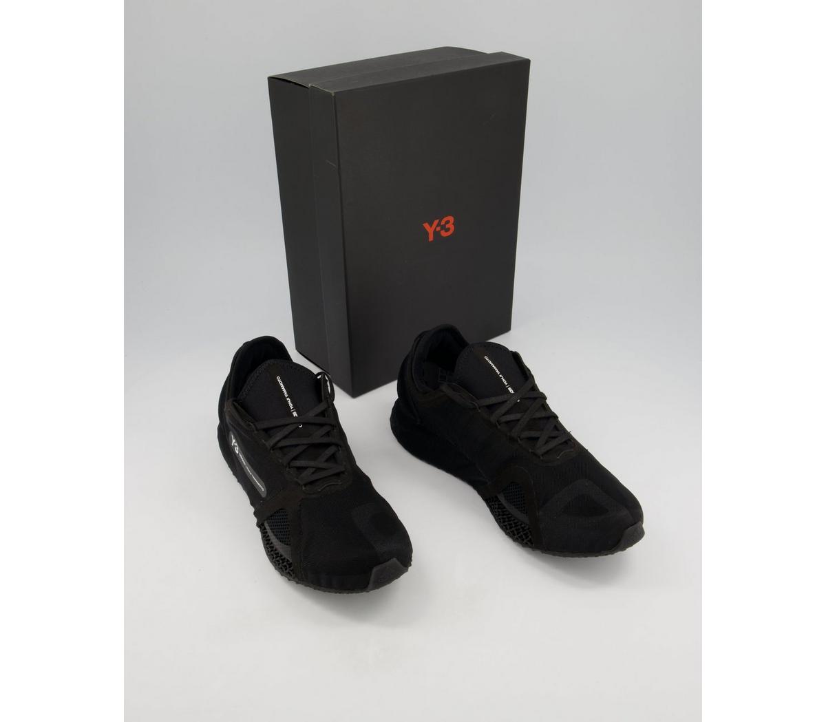 adidas Y-3 Y-3 Runner 4d Io Trainers adidas Y-3 Y-3 Runner 4d Io Trainers Black Black Core White