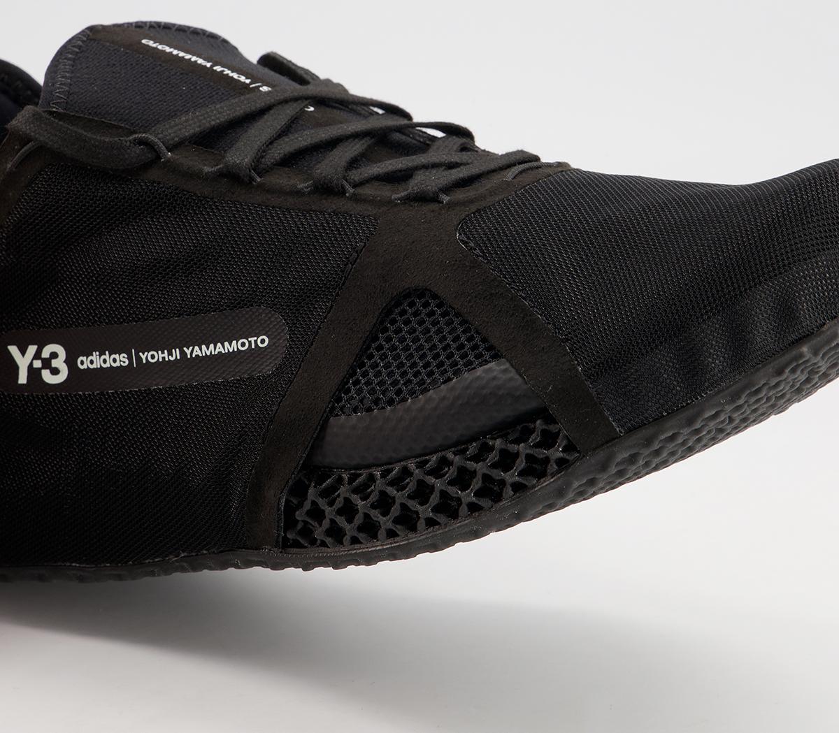 adidas Y-3 Y-3 Runner 4d Io Trainers adidas Y-3 Y-3 Runner 4d Io Trainers Black Black Core White
