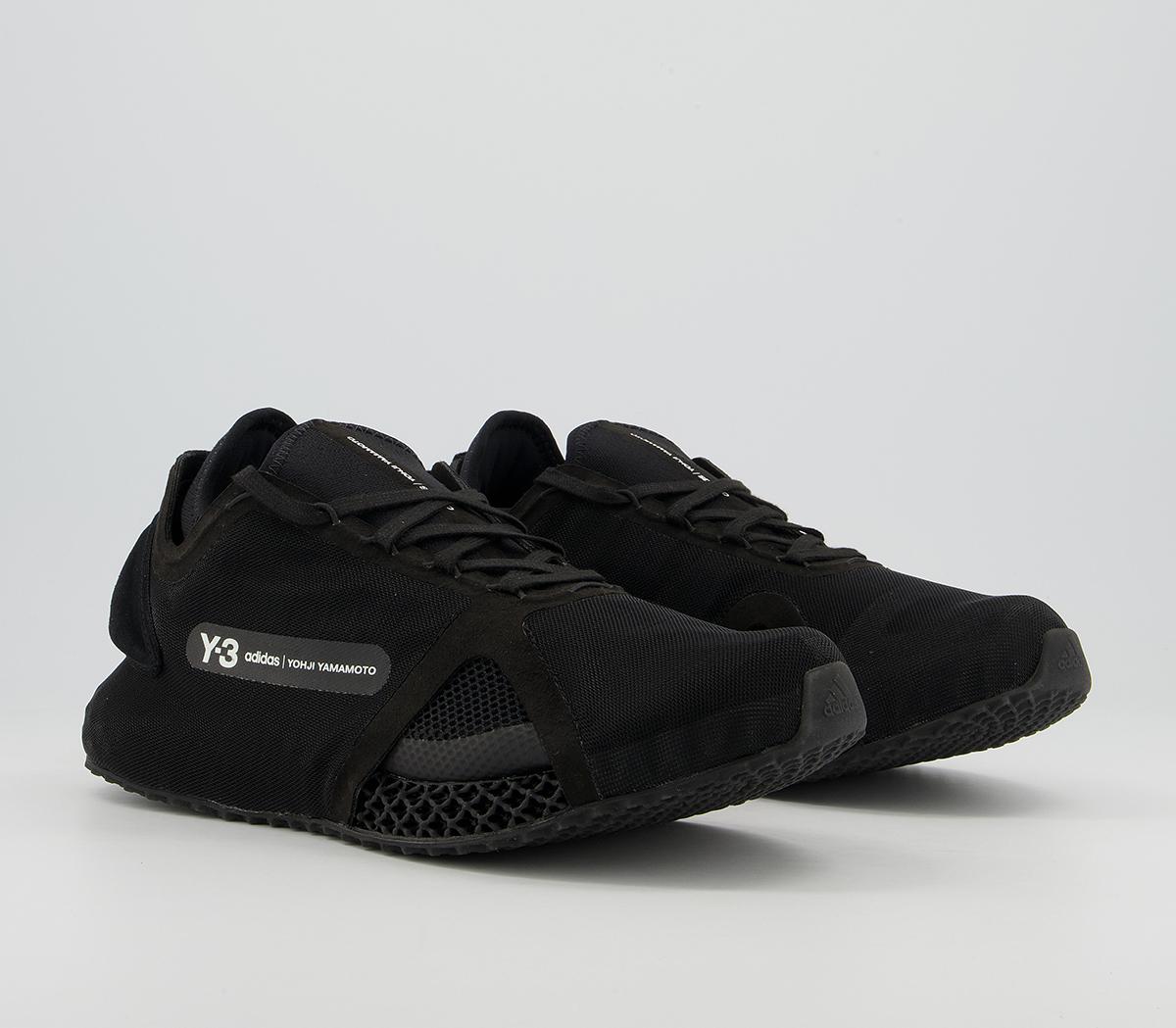 adidas Y-3 Y-3 Runner 4d Io Trainers adidas Y-3 Y-3 Runner 4d Io Trainers Black Black Core White