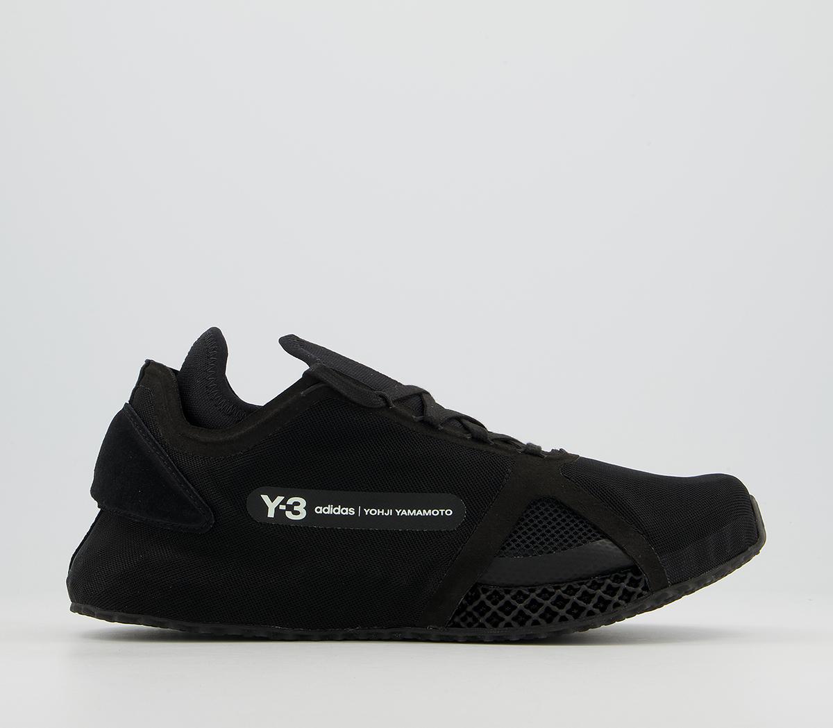 adidas Y-3Y-3 Runner 4d Io TrainersBlack Black Core White