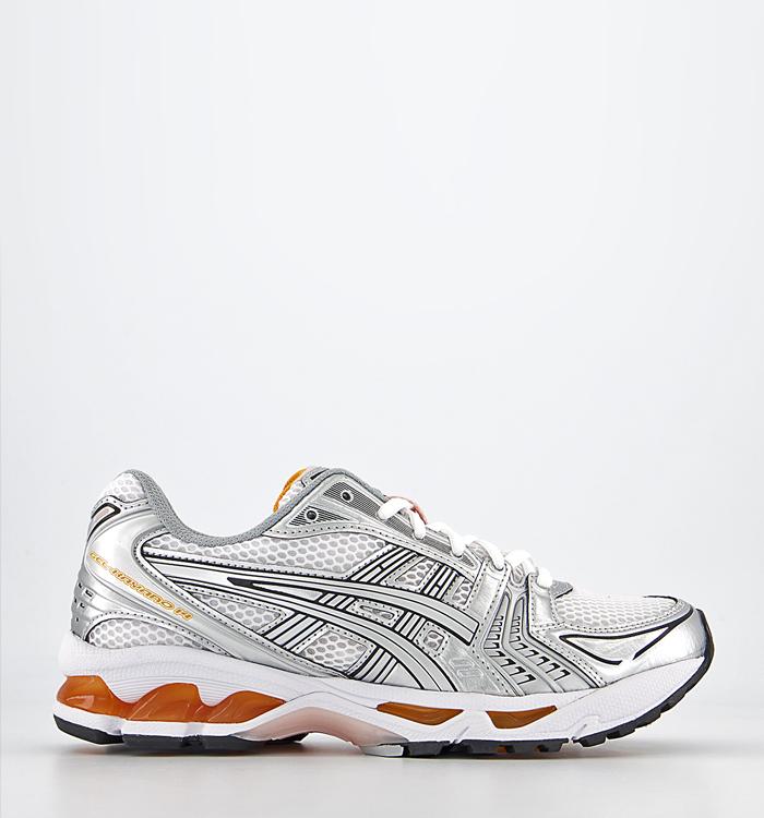 Asics Gel-kayano 14 Trainers White Pure Silver