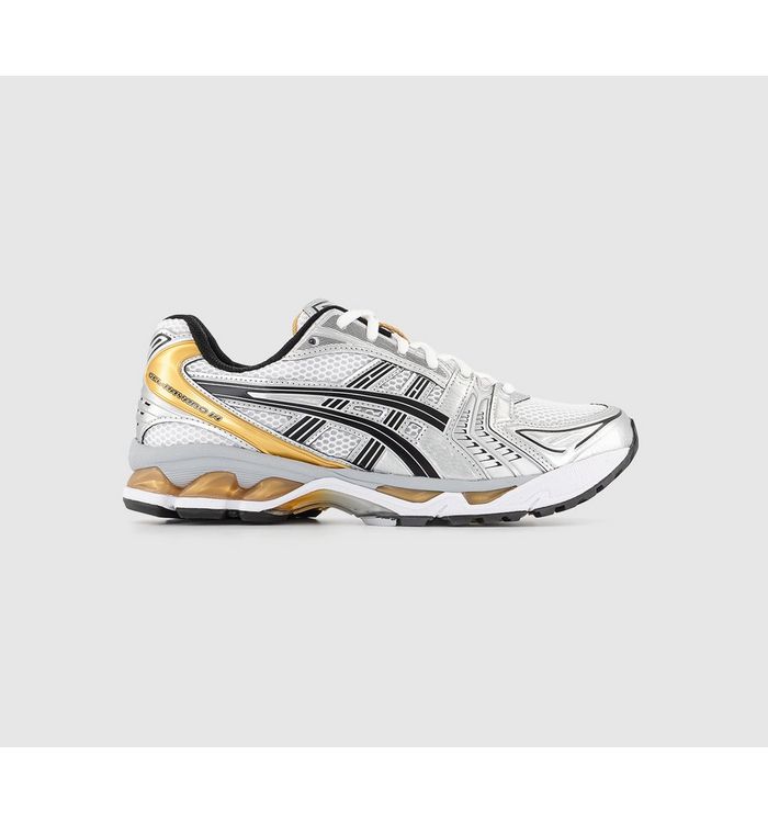 Asics Gel-kayano 14 Trainers White Pure Gold Leather