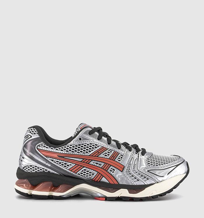 ASICS Gel-Kayano 14 Trainers White Papaya
