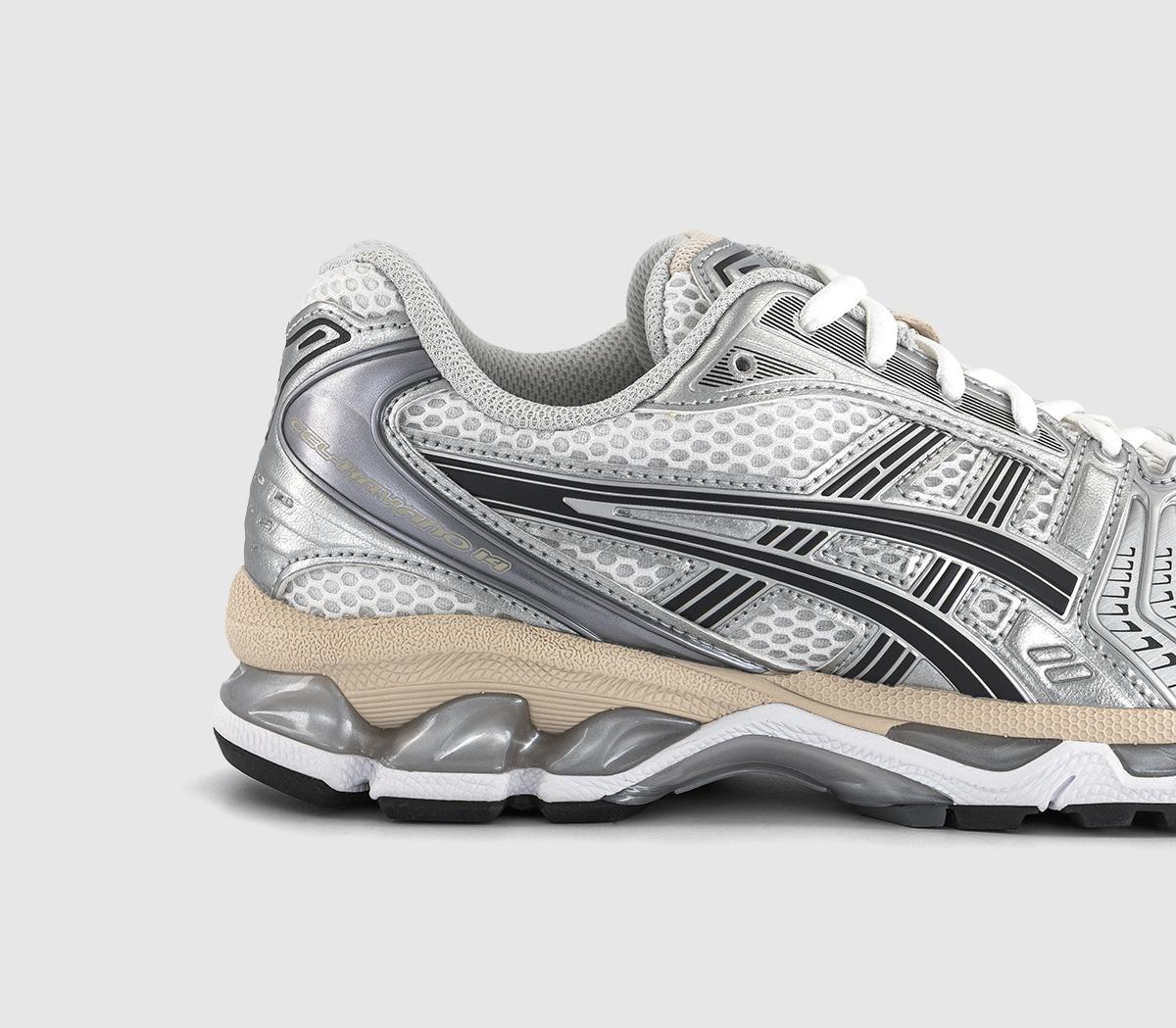ASICSGel-Kayano 14 Trainers ASICSGel-Kayano 14 TrainersWhite Graphite Grey