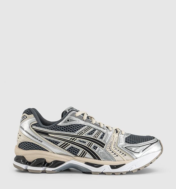 ASICS Gel-Kayano 14 Trainers Carrier Grey Black