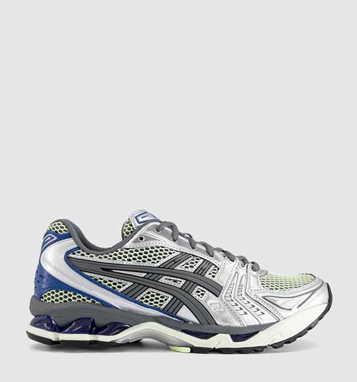 ASICS Gel-kayano 14 Trainers Soft Yellow Asics Blue