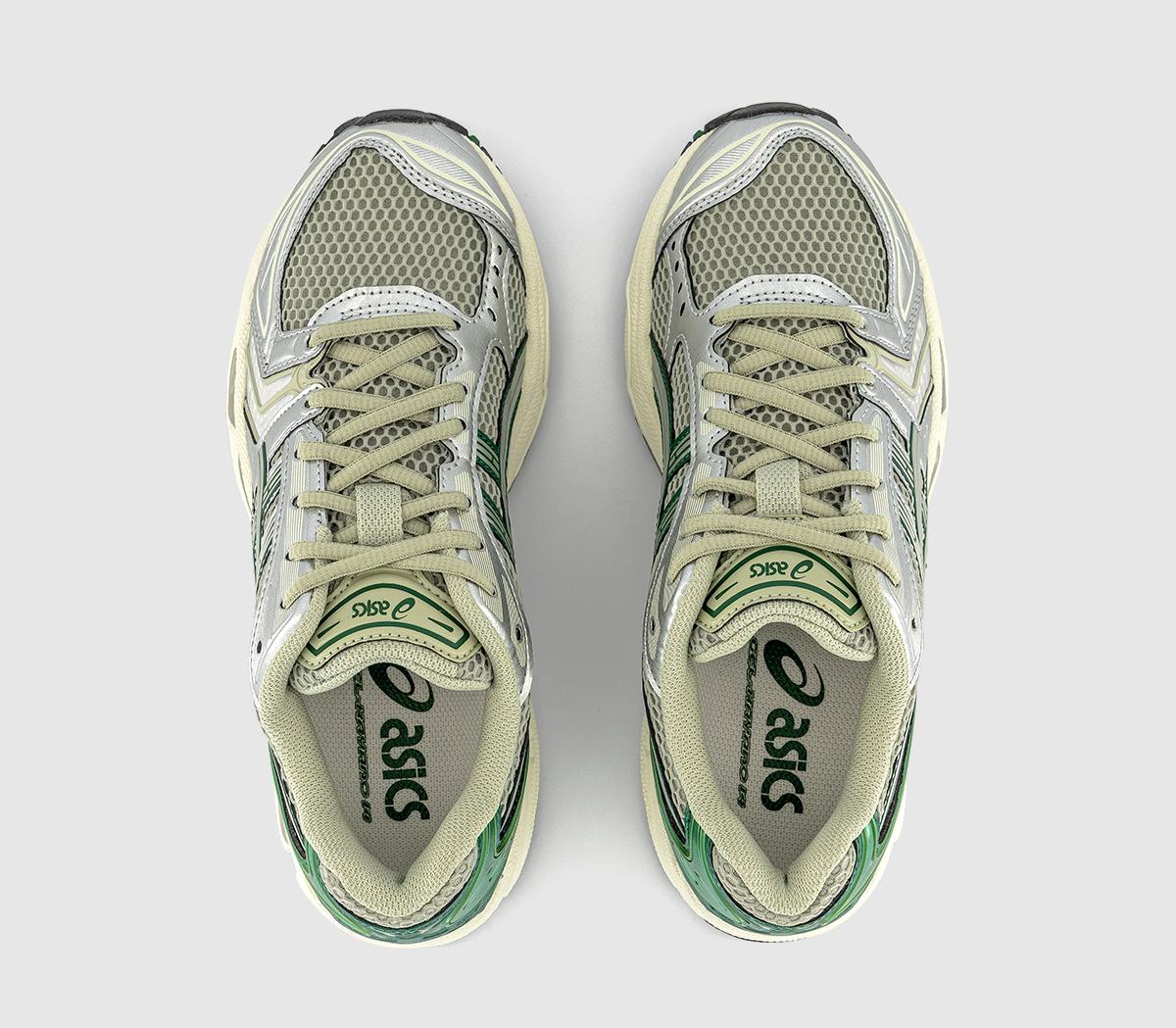 ASICSGel-Kayano 14 TrainersDried Leaf Green Pure Silver