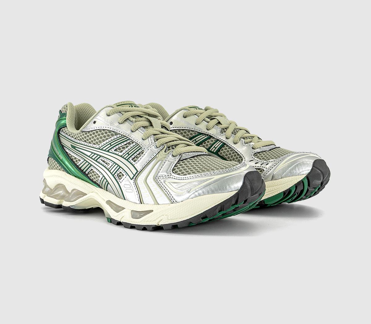 ASICSGel-Kayano 14 TrainersDried Leaf Green Pure Silver