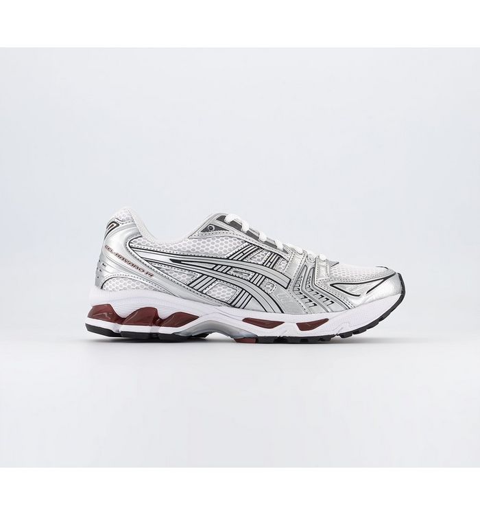 Asics Gel-kayano 14 Trainers Silver White In Multi