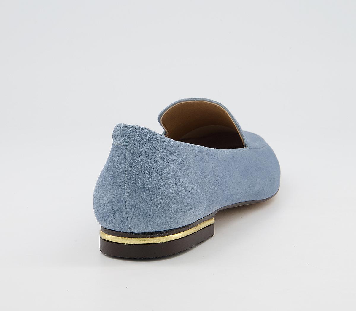 Office Fia Soft Loafers Office Fia Soft Loafers Light Blue Suede