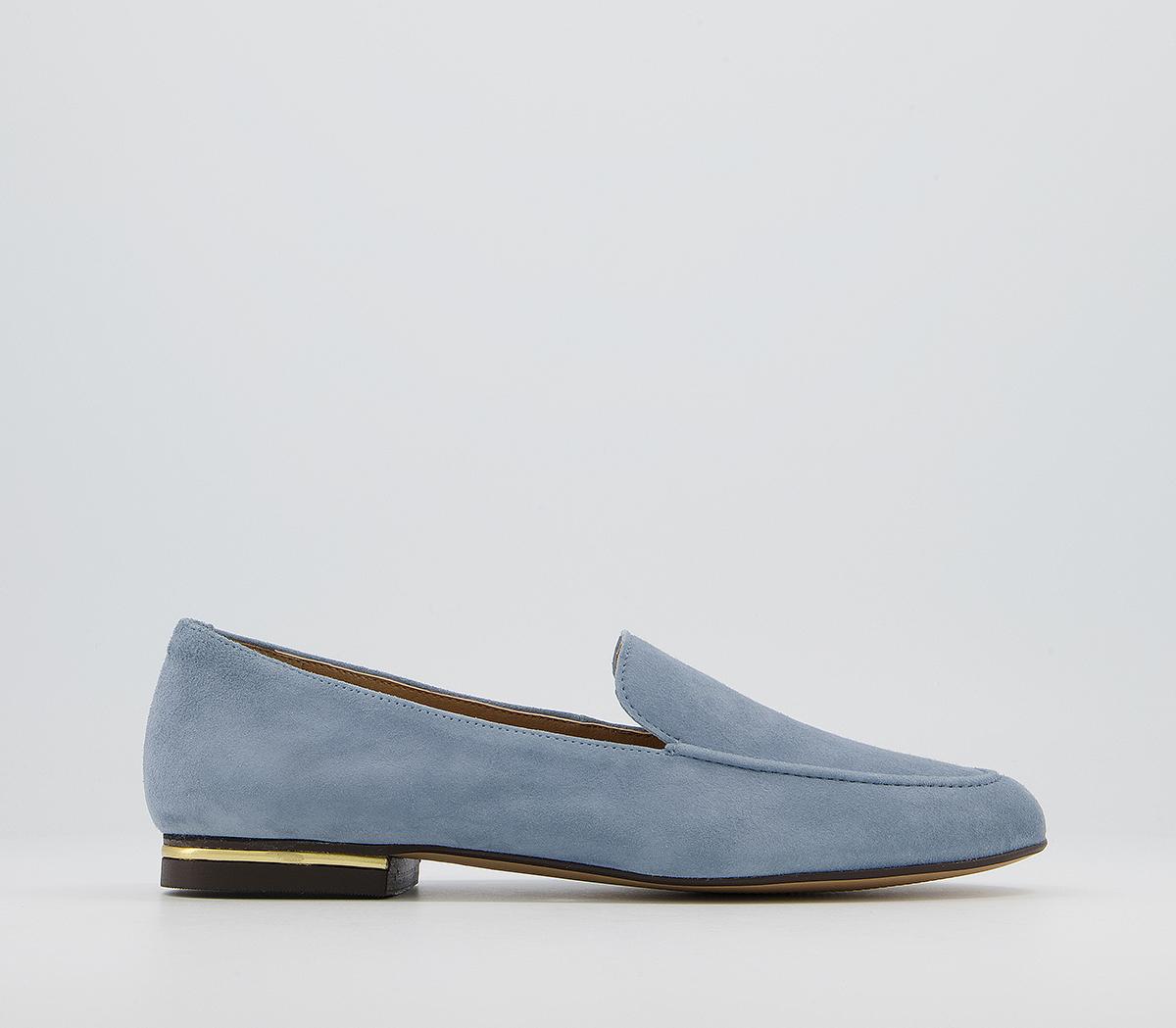 Office Fia Soft Loafers Office Fia Soft Loafers Light Blue Suede