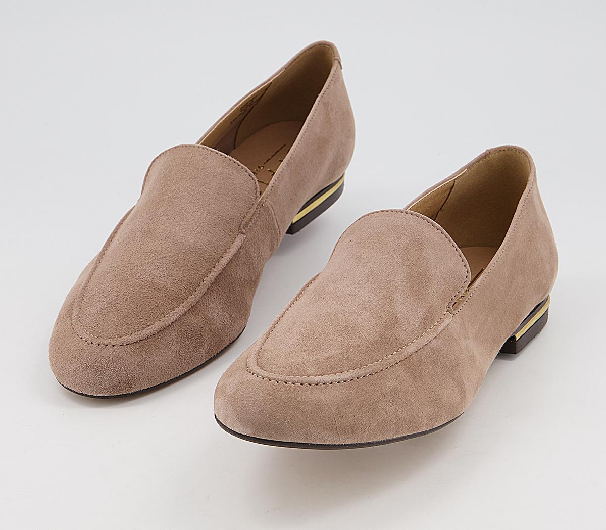 Office Fia Soft Loafers Office Fia Soft Loafers Taupe Suede