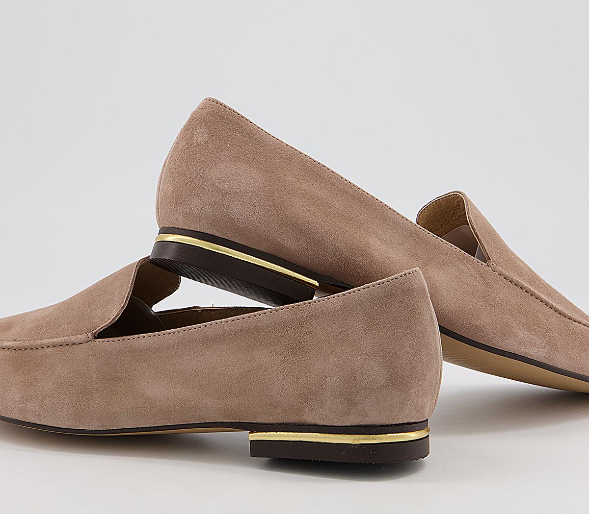 Office Fia Soft Loafers Office Fia Soft Loafers Taupe Suede