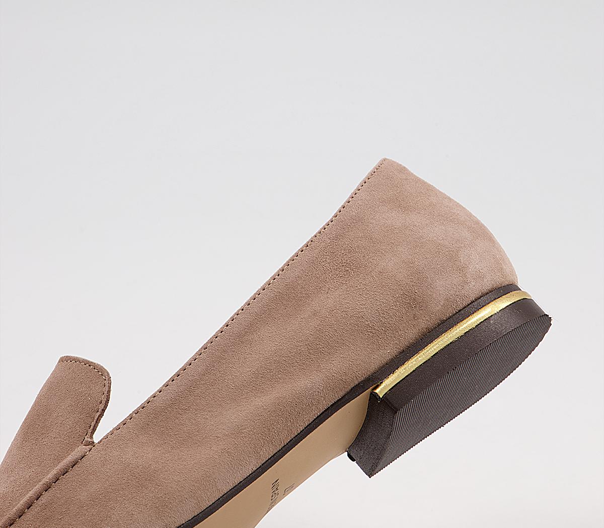 Office Fia Soft Loafers Office Fia Soft Loafers Taupe Suede
