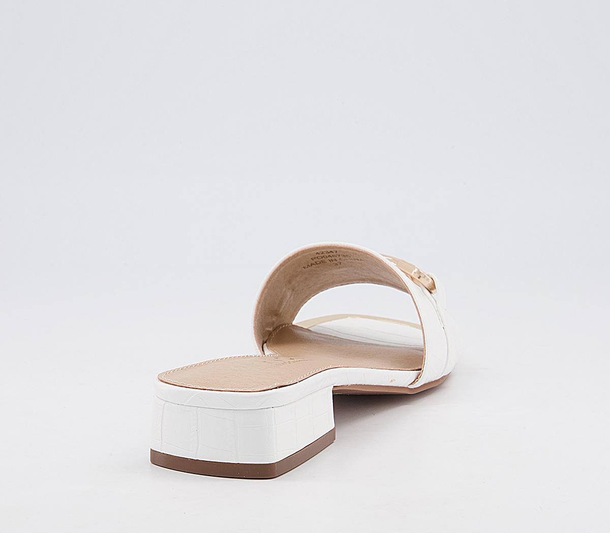 Office Sabrina Hardware Mules Office Sabrina Hardware Mules Off White