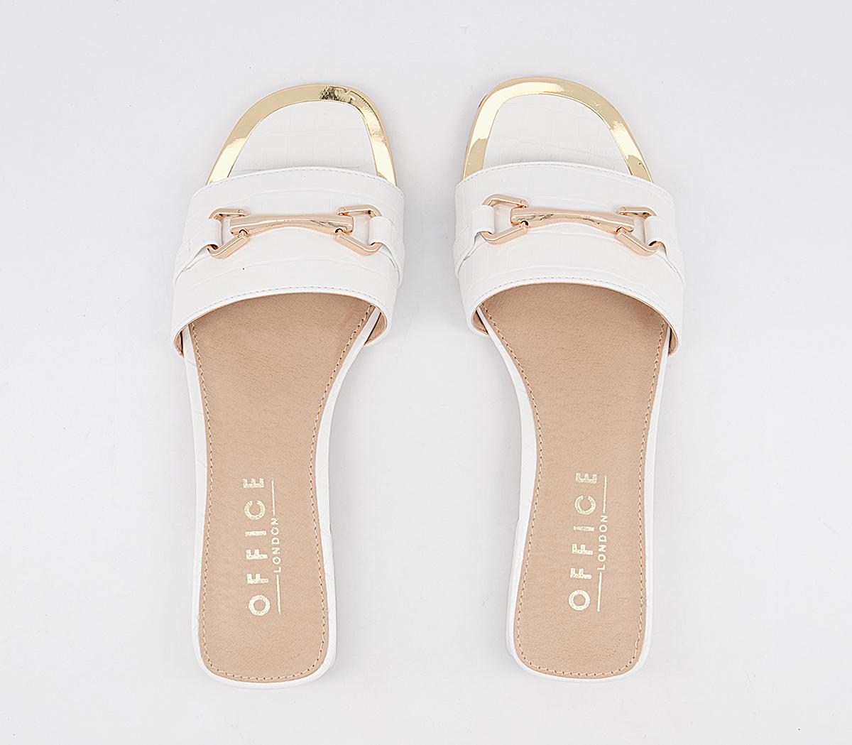 Office Sabrina Hardware Mules Office Sabrina Hardware Mules Off White