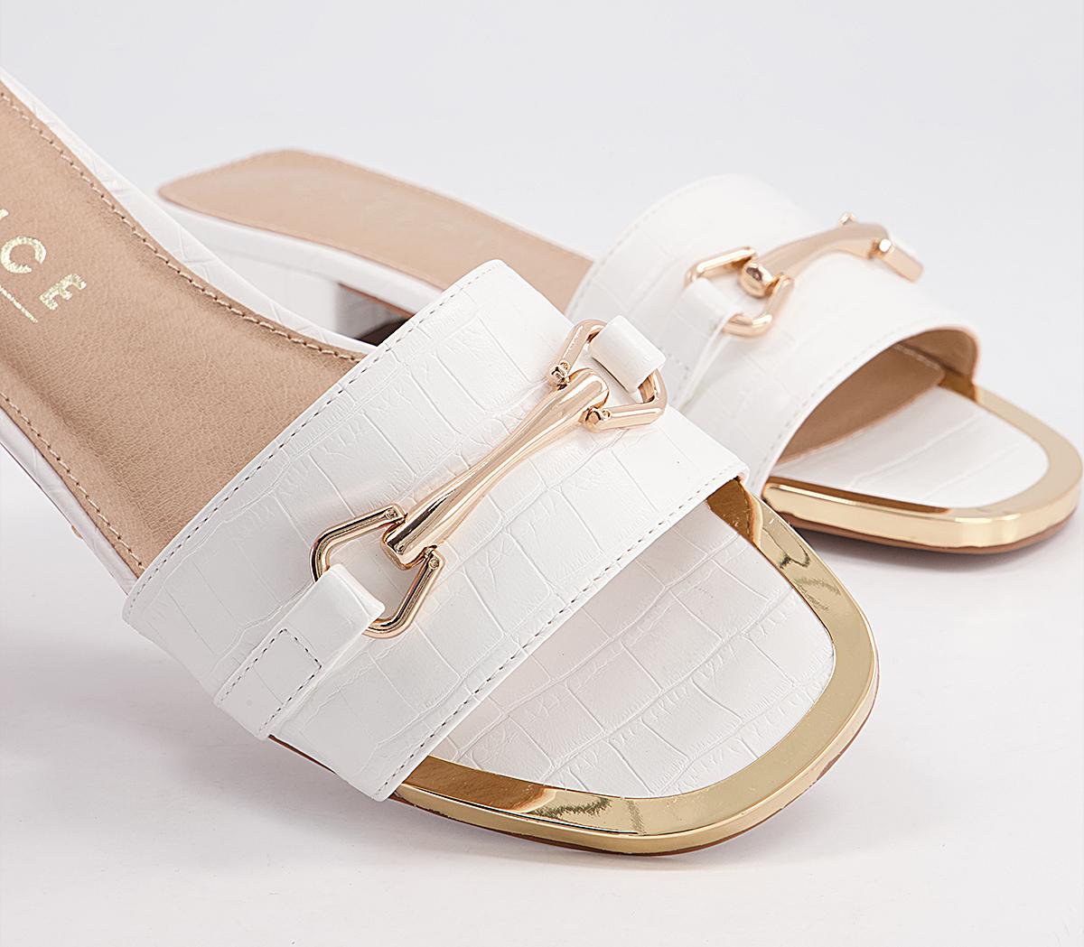 Office Sabrina Hardware Mules Office Sabrina Hardware Mules Off White