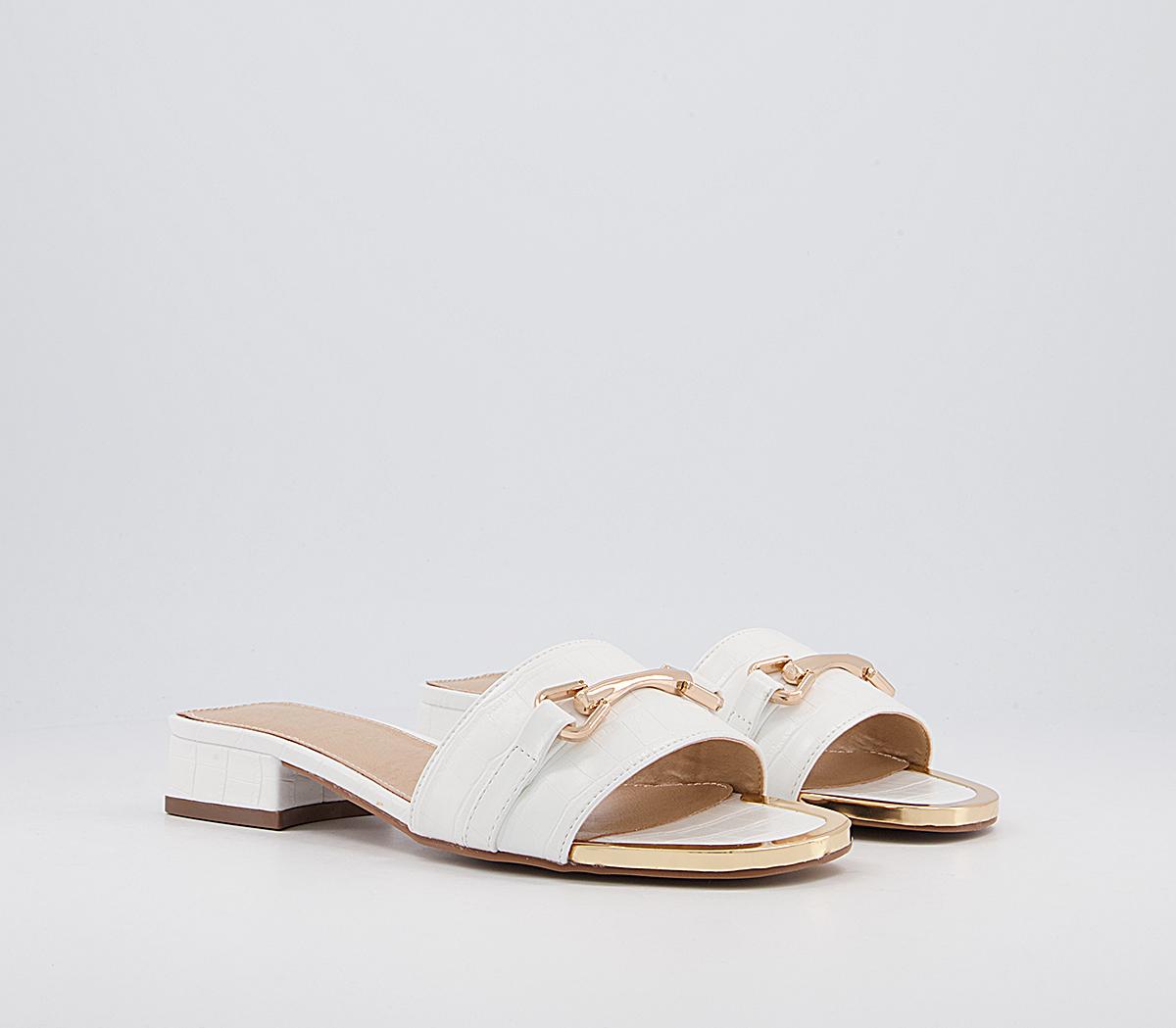 Office Sabrina Hardware Mules Office Sabrina Hardware Mules Off White
