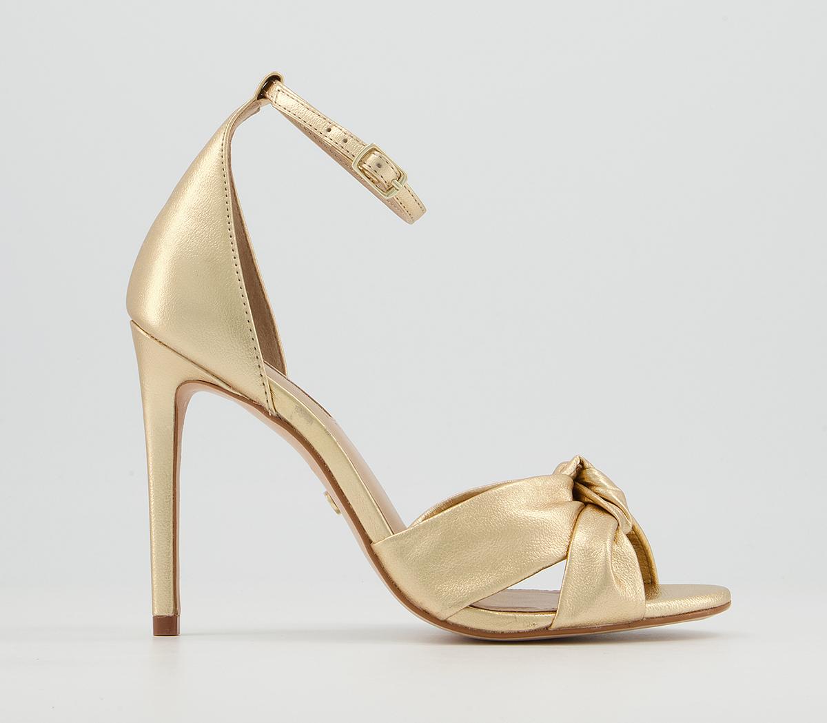 Office clearance gold heels