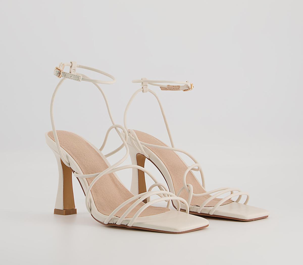 Office Medea Strappy Heels Office Medea Strappy Heels Off White