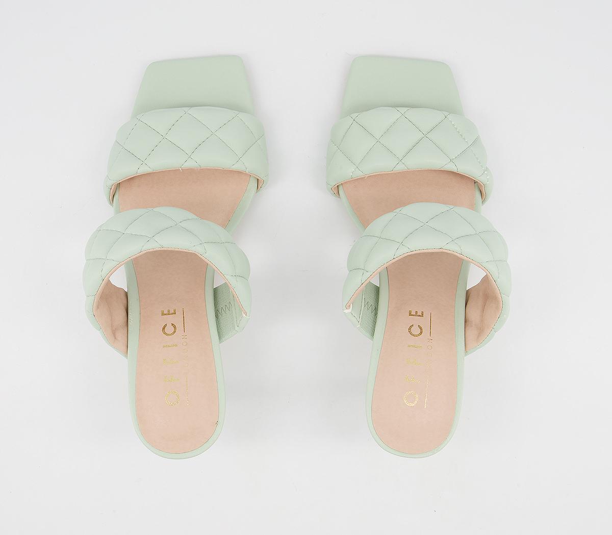 Office Madina Quilted Mules Office Madina Quilted Mules Sage