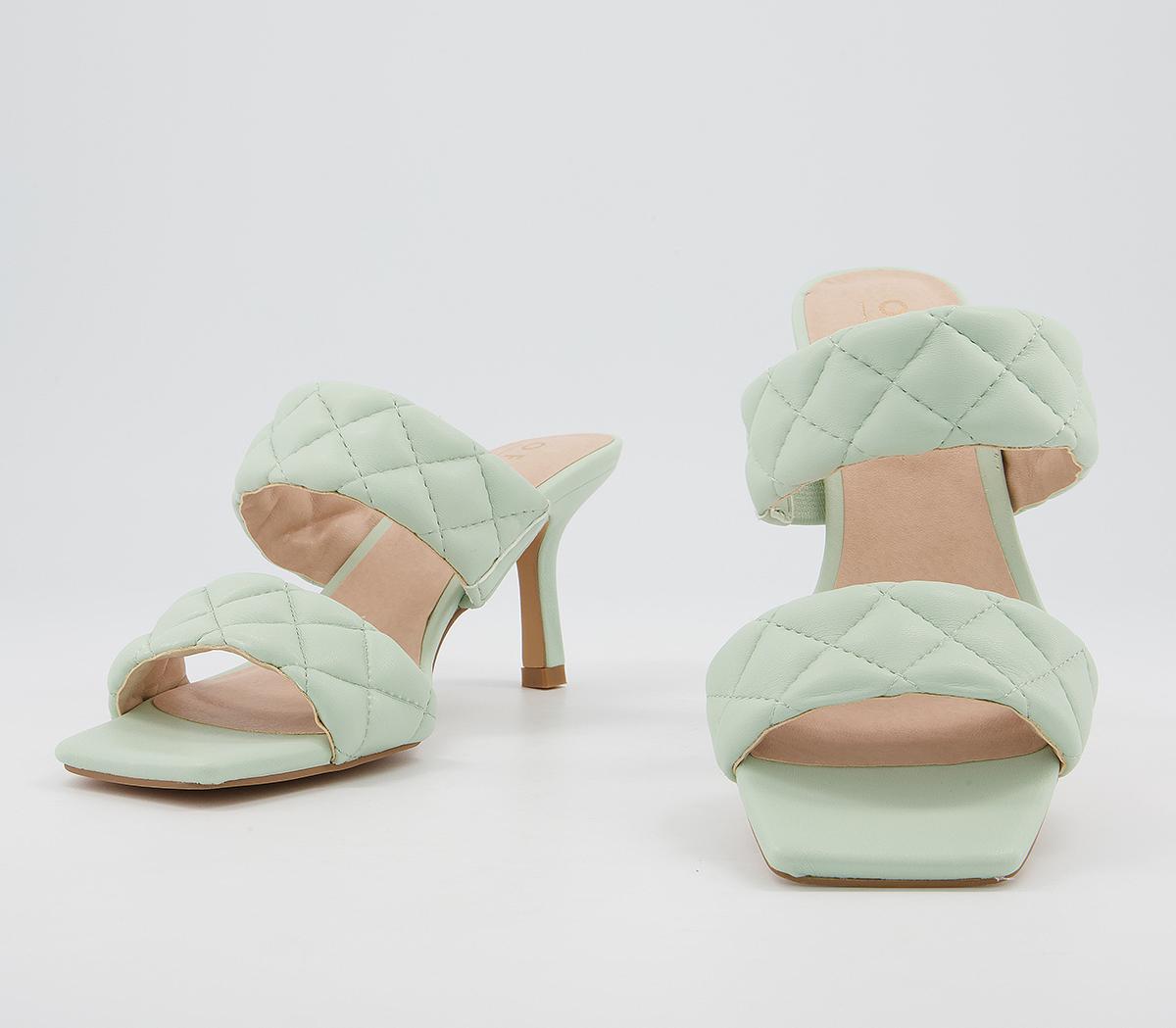 Office Madina Quilted Mules Office Madina Quilted Mules Sage